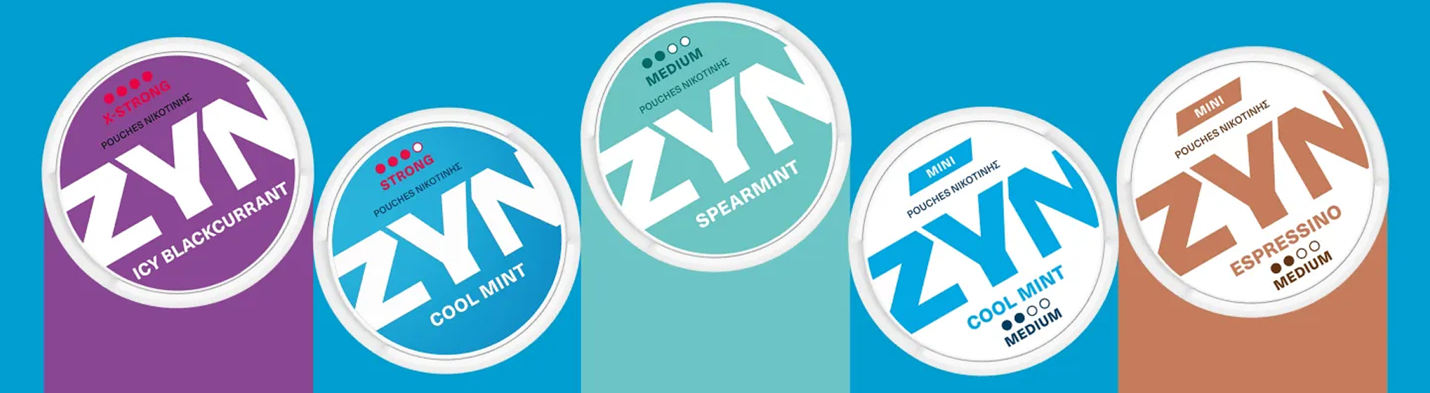 Zyn nicotine pouch flavor products